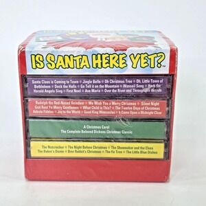 VTG 4 Sixty Minute Cassette Tapes Kid's Christmas Is Santa Here Yet Sing a Long